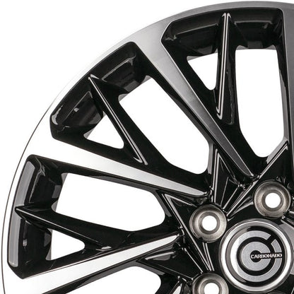 Janta aliaj Carbonado SPACE 6.5x16 5x114.3 et40  Black Front Polished