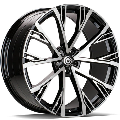 Janta aliaj Carbonado STAR 9x20 5x112 et30  Black Front Polished