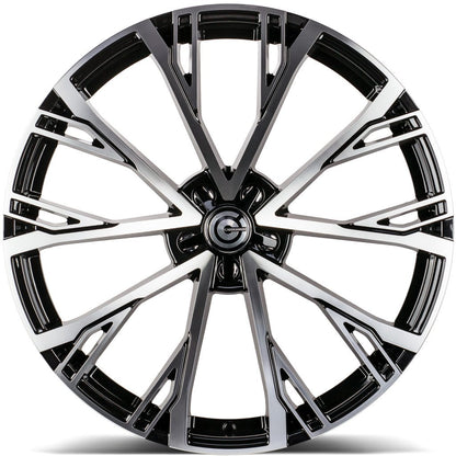 Janta aliaj Carbonado STAR 9x20 5x112 et30  Black Front Polished