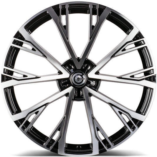 Janta aliaj Carbonado STAR 9x20 5x112 et30  Black Front Polished