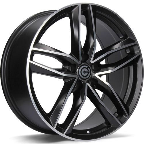 Janta aliaj Carbonado Style 7.5x17 5x112 et35  Matt Black Front Polished