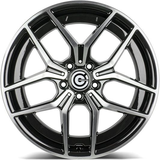 Janta aliaj Carbonado STYLISH 9x19 5x112 et45  Black Front Polished