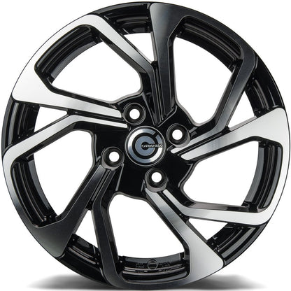 Janta aliaj Carbonado Swift 6.5x15 4x100 et35  Black Front Polished