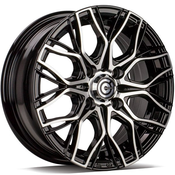 Janta aliaj Carbonado Trailer 5.5x13 4x100 et30 FP - Black Front Polished