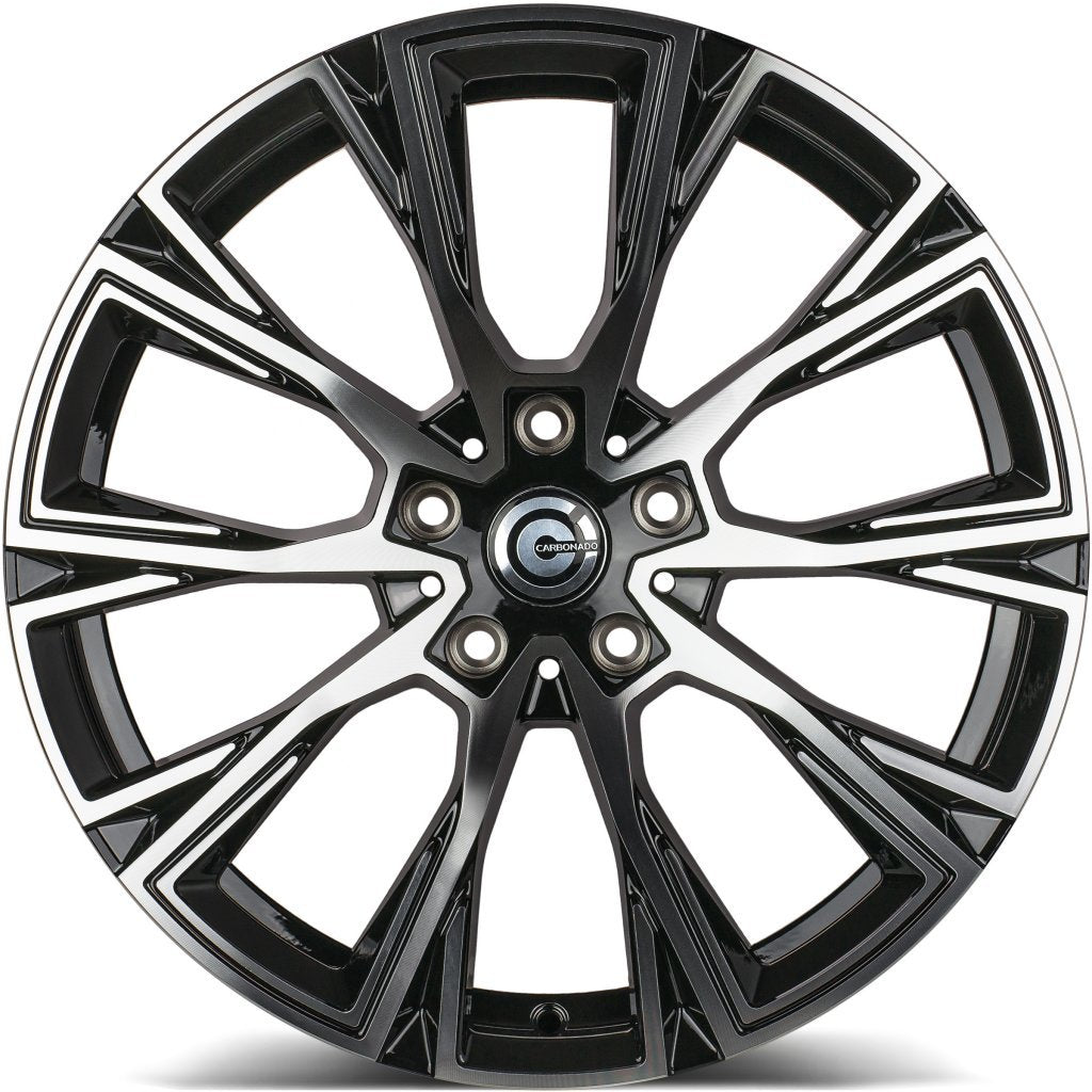 Janta aliaj Carbonado TROPHY 8x19 5x120 et30  Black Front Polished