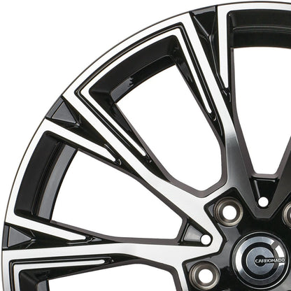 Janta aliaj Carbonado TROPHY 9x19 5x120 et38  Black Front Polished