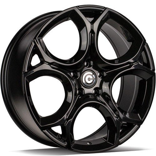 Janta aliaj Carbonado UNIQUE 7.5x18 5x112 et45  Black Glossy