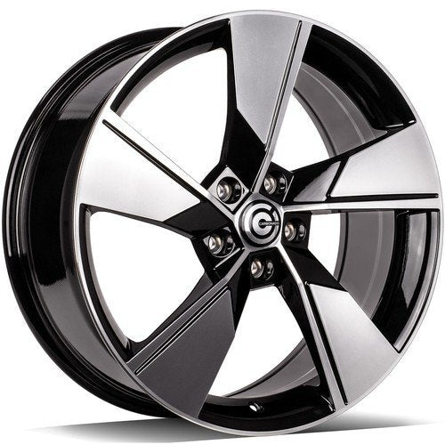 Janta aliaj Carbonado UNIVERSE 7x17 5x112 et40  Black Front Polished