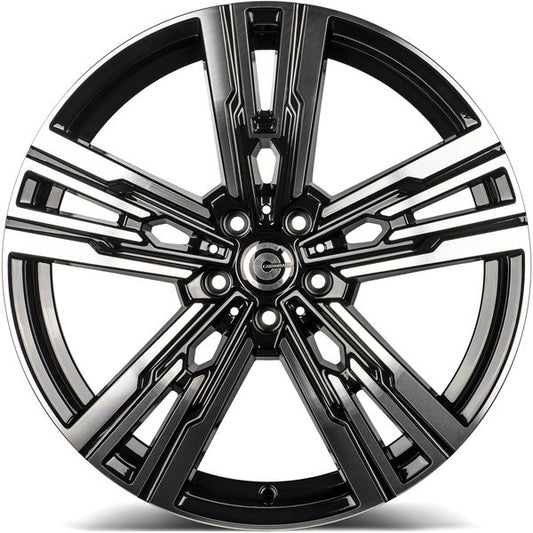 Janta aliaj Carbonado Vampire 8.5x20 5x112 et25 FP - Black Front Polished