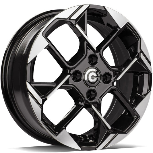 Janta aliaj Carbonado ZOMBIE 6x15 4x100 et40  Black Front Polished