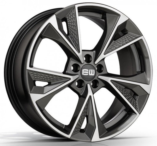 Elite Wheels LUSTER 19, 8, 5, 112, 45, 66.6, PALLADIUM MATT POLISHED,