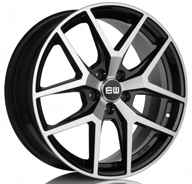 Elite Wheels PENTAGON 19, 8, 5, 112, 45, 66.6, black polished,