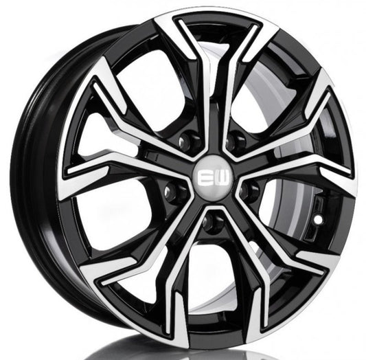Elite Wheels VIGOR 15, 5.5, 4, 100, 35, 67.1, black polished,