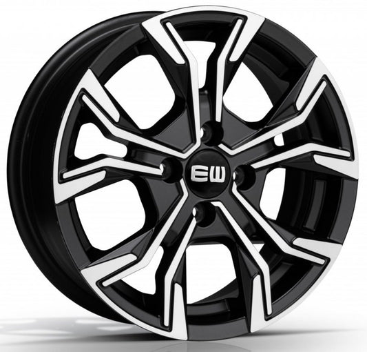 Elite Wheels EJ12 15, 6, 4, 108, 25, 65.1, black polished,