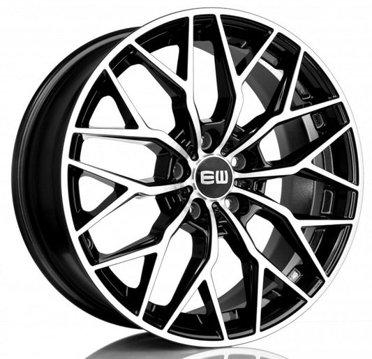 Elite Wheels VIPER X 19, 8, 5, 114.3, 45, 67.1, black polished,