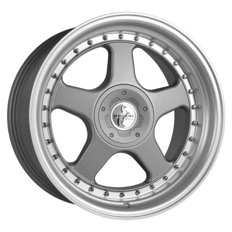 Janta aliaj Keskin Tuning KT1 10x18 5x112 et35 TITAN GREY LIP POLISH