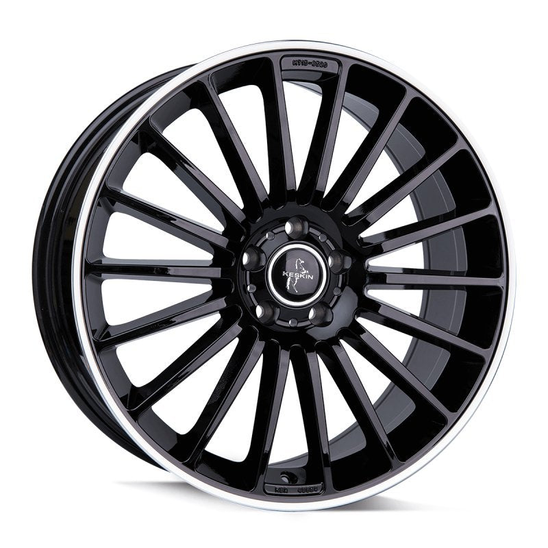 Janta aliaj Keskin Tuning KT15 7x17 5x112 et38 black lip polish