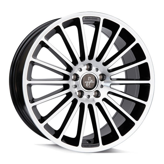 Janta aliaj Keskin Tuning KT15 7x17 5x114.3 et40 BLACK FRONT POLISH