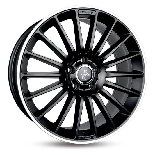 Janta aliaj Keskin Tuning KT15 8.5x19 5x112 et30 MATT BLACK LIP POLISH