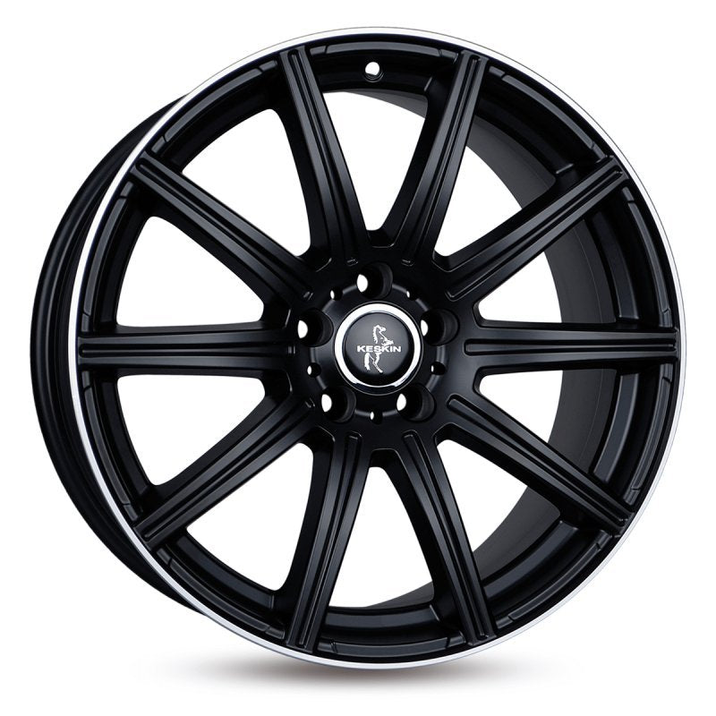 Janta aliaj Keskin Tuning KT16 8x18 5x112 et30 MATT BLACK LIP POLISH