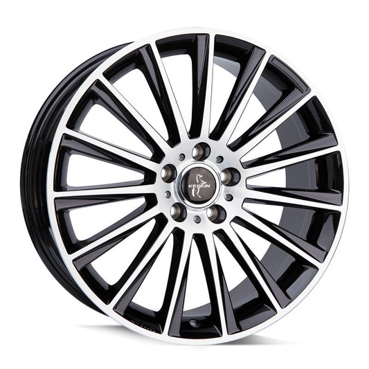 Janta aliaj Keskin Tuning KT18 8.5x19 5x112 et45 BLACK FRONT POLISH