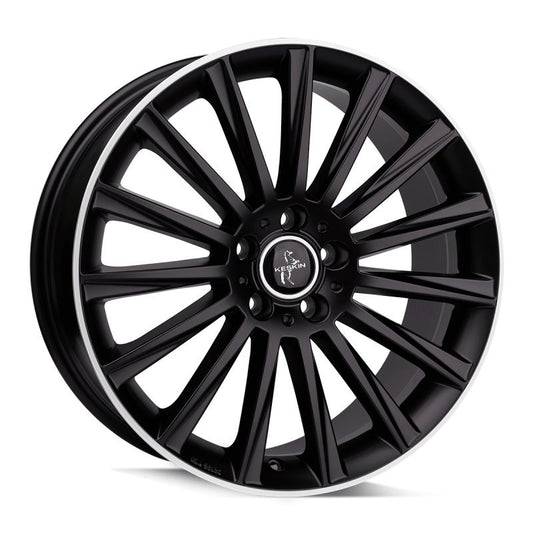 Janta aliaj Keskin Tuning KT18 8x18 5x112 et30 MATT BLACK LIP POLISH
