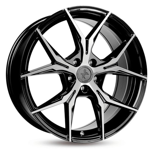 Janta aliaj Keskin Tuning KT19 8x18 5x108 et45 BLACK FRONT POLISH