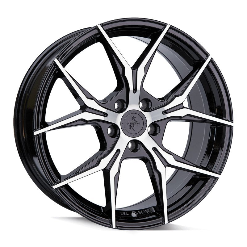 Janta aliaj Keskin Tuning KT19N 8.5x19 5x112 et30 BLACK FRONT POLISH