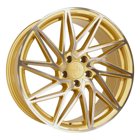 Janta aliaj Keskin Tuning KT20 8.5x19 5x112 et45 GOLD FRONT POLISH