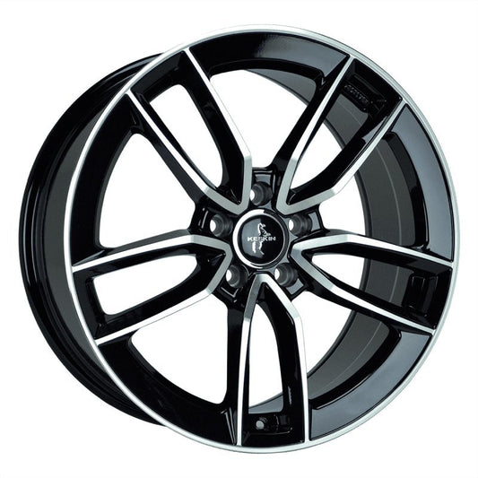 Janta aliaj Keskin Tuning KT21 8.5x19 5x112 et30 BLACK FRONT POLISH