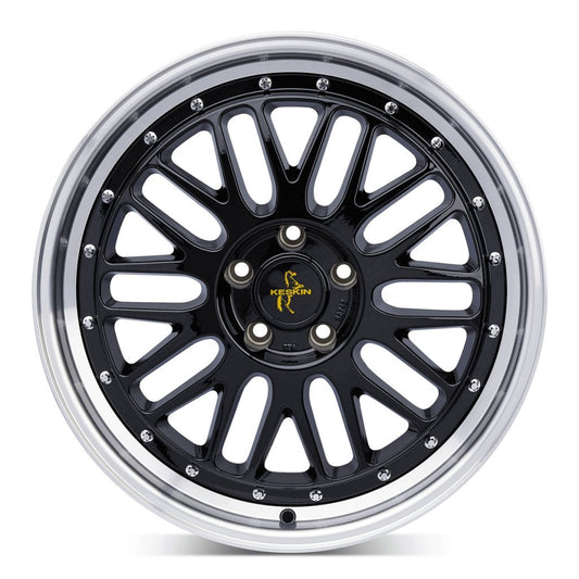 Janta aliaj Keskin Tuning KT22 8x18 5x112 et30 black lip polish