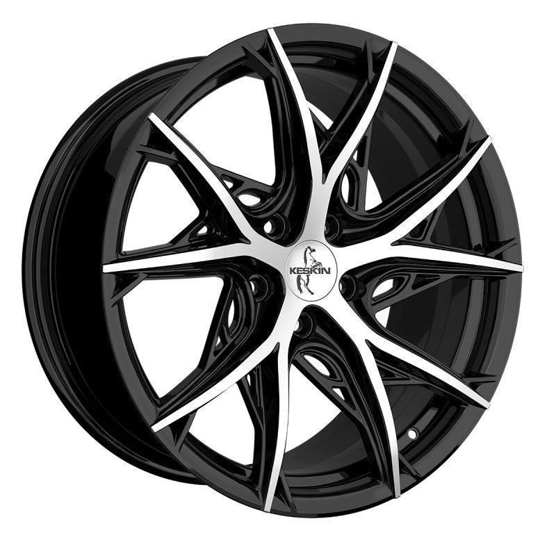 Janta aliaj Keskin Tuning KT24C 8.5x19 5x120 et35 BLACK FRONT POLISH