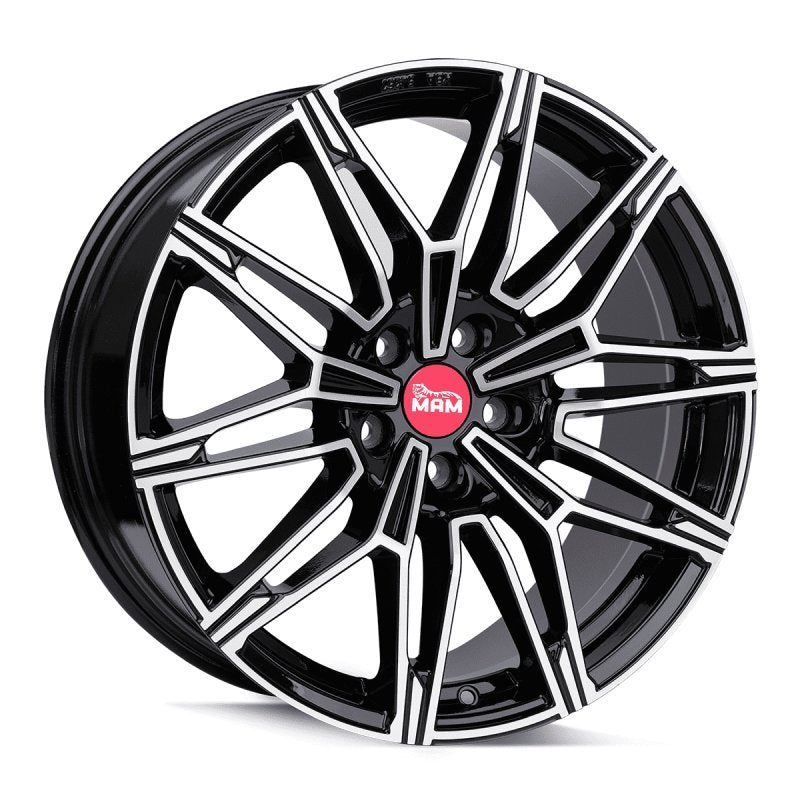 Janta aliaj MAM Felgen B3N 8.5x19 5x120 et35 BLACK FRONT POLISH