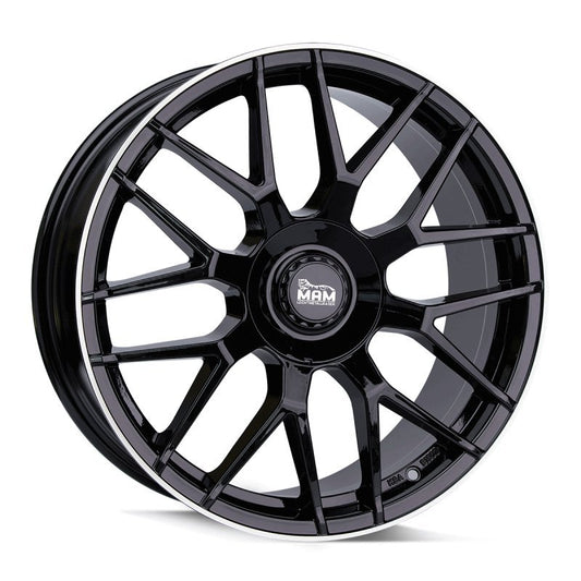 Janta aliaj MAM Felgen GT1 8.5x19 5x100 et45 black lip polish