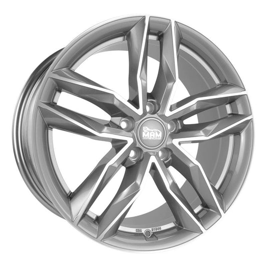 Janta aliaj MAM Felgen RS3 8.5x20 5x112 et45 PALLADIUM FRONT POLISH
