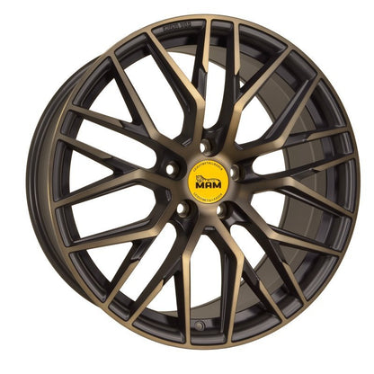 Janta aliaj MAM Felgen RS4 8.5x19 5x114.3 et40 BLACK EDITION