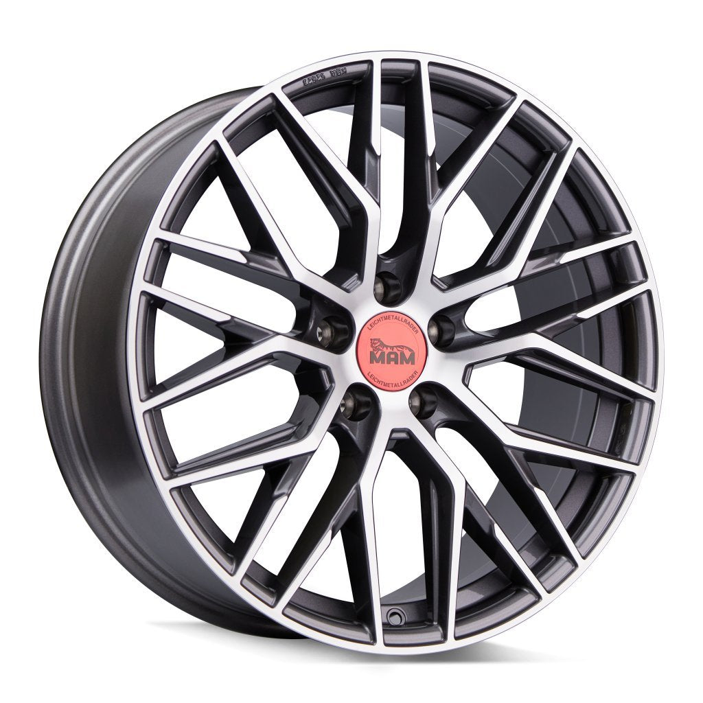 Janta aliaj MAM Felgen RS4 7.5x17 5x108 et45 PALLADIUM FRONT POLISH