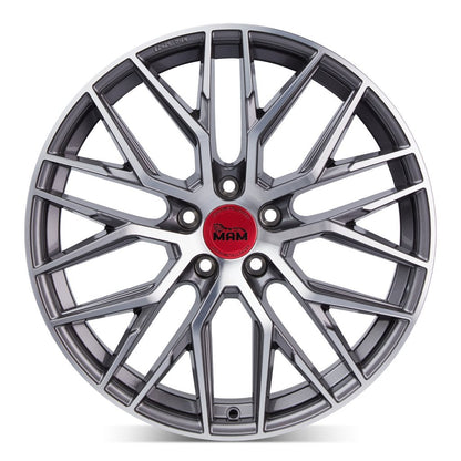 Janta aliaj MAM Felgen RS4 8.5x19 5x112 et30 PALLADIUM FRONT POLISH