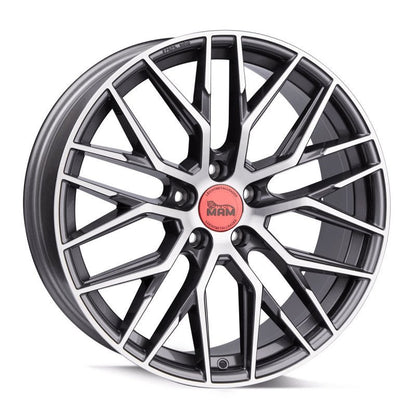 Janta aliaj MAM Felgen RS4 8x18 5x112 et30 PALLADIUM FRONT POLISH