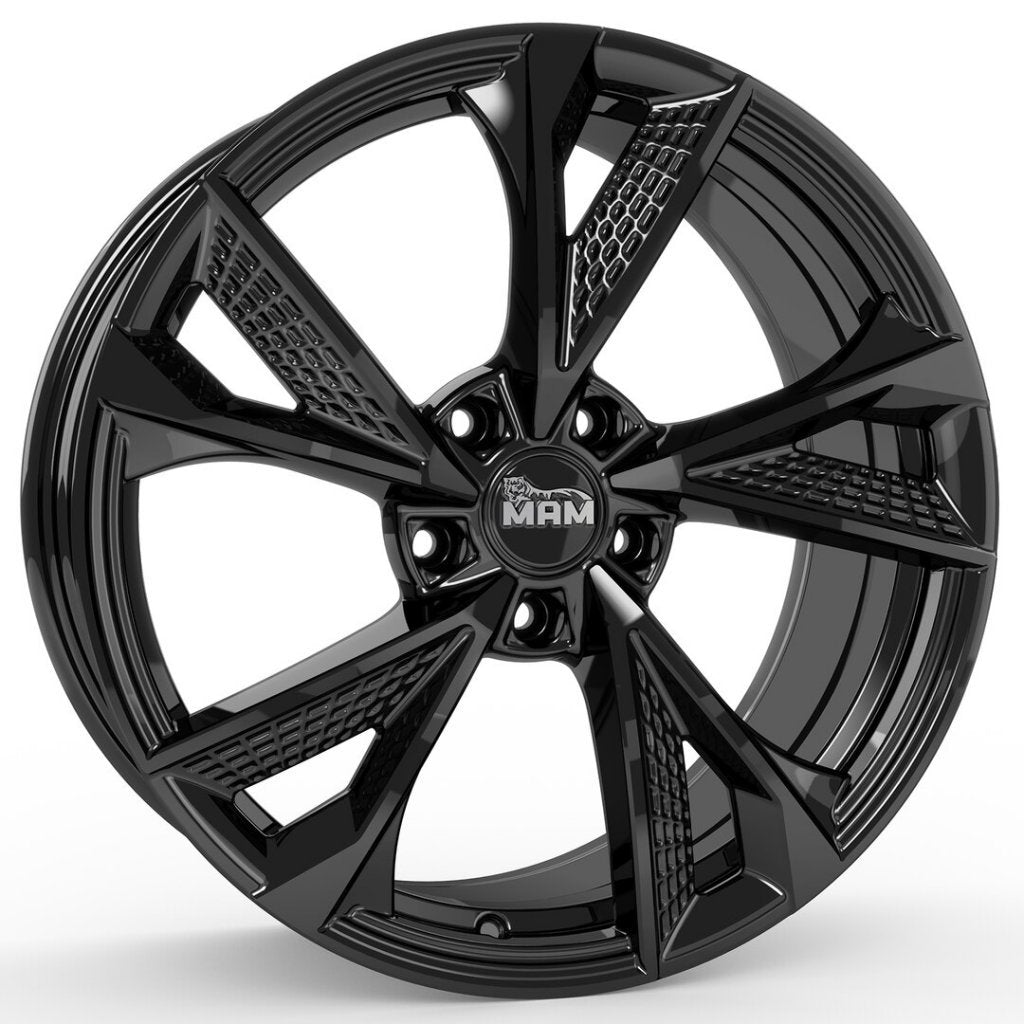 Janta aliaj MAM Felgen RS6 8x18 5x100 et38 black painted