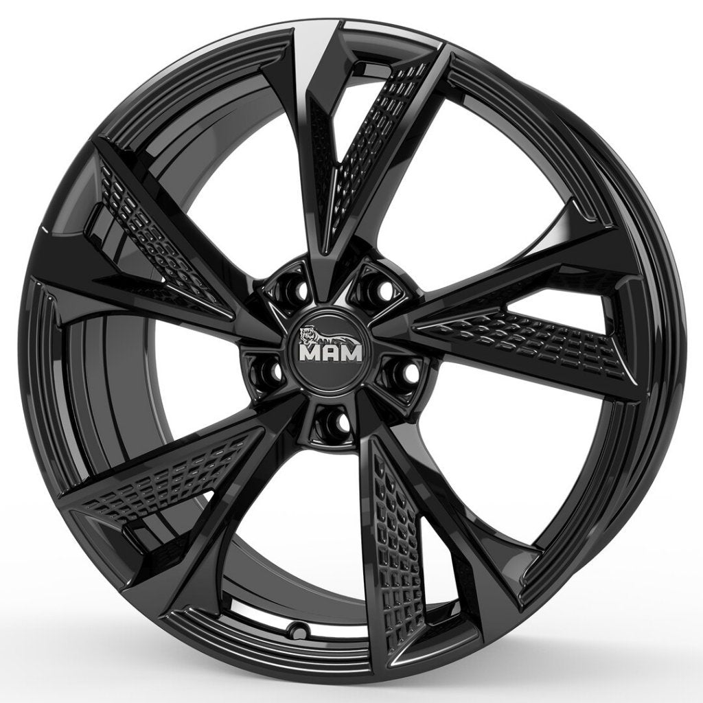 Janta aliaj MAM Felgen RS6 7.5x17 5x112 et30 black painted