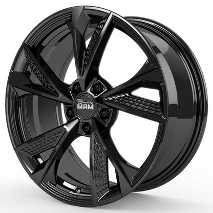 Janta aliaj MAM Felgen RS6 7x16 5x114.3 et38 black painted