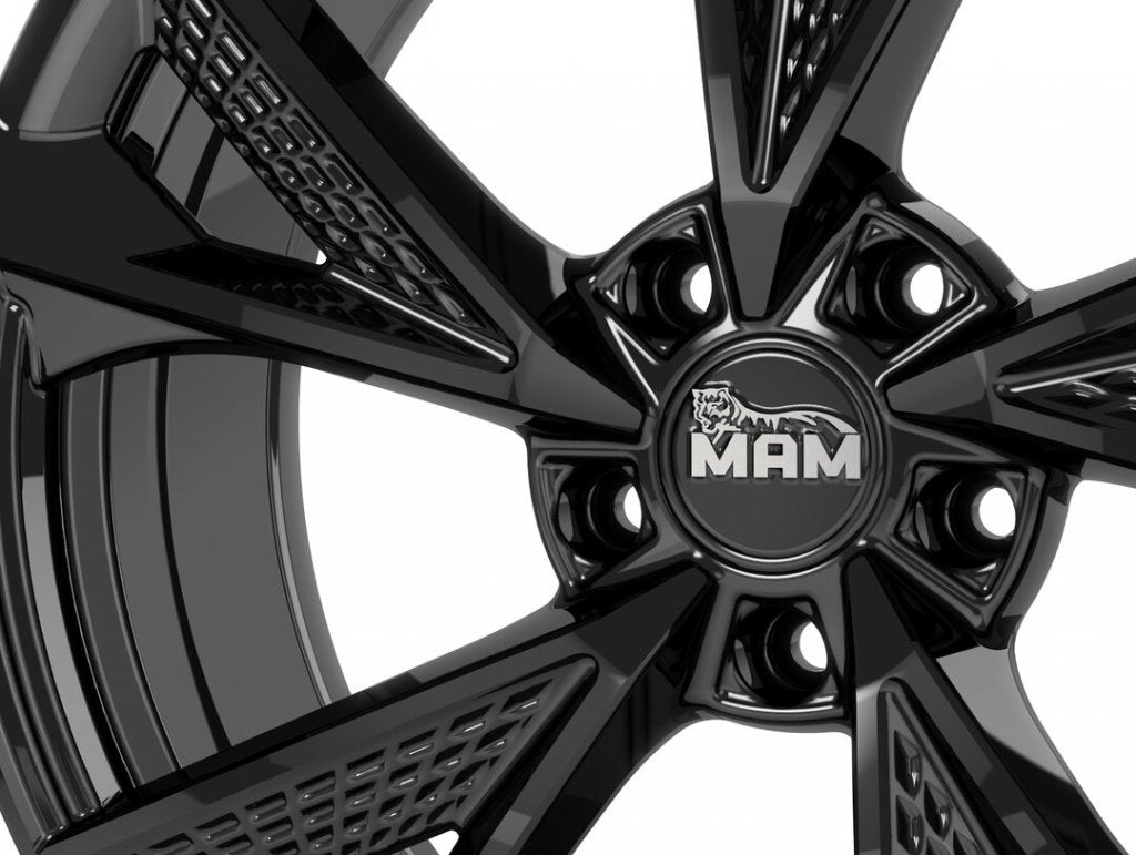 Janta aliaj MAM Felgen RS6 7x16 5x114.3 et38 black painted