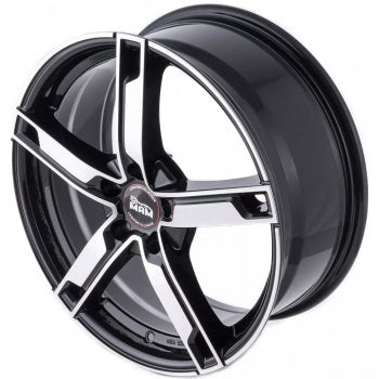 Janta aliaj MAM Felgen W4 6.5x16 5x100 et38 BLACK FRONT POLISH