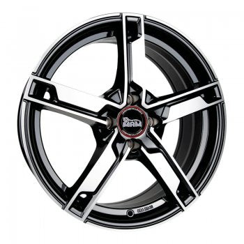 Janta aliaj MAM Felgen W4 6.5x16 5x112 et38 BLACK FRONT POLISH