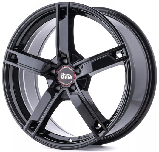 Janta aliaj MAM Felgen W4 7.5x18 5x112 et44 black painted