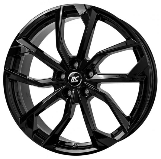 RC DESIGN RC34 17, 6.5, 5, 112, 38, 57.1, Schwarz Glanz,