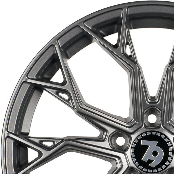 Janta aliaj Seventy9 SCF-H 7.5x17 5x112 et40 B - Titan Black