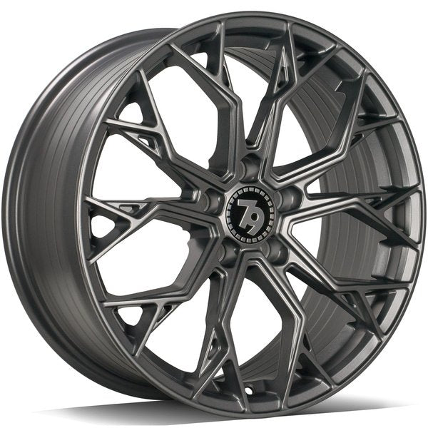 Janta aliaj Seventy9 SCF-H 8.5x19 5x112 et30 B - Titan Black