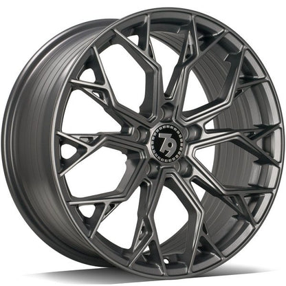 Janta aliaj Seventy9 SCF-H 7.5x17 5x112 et40 B - Titan Black